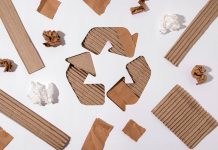 Recycelte, nachhaltige Umzugskartons