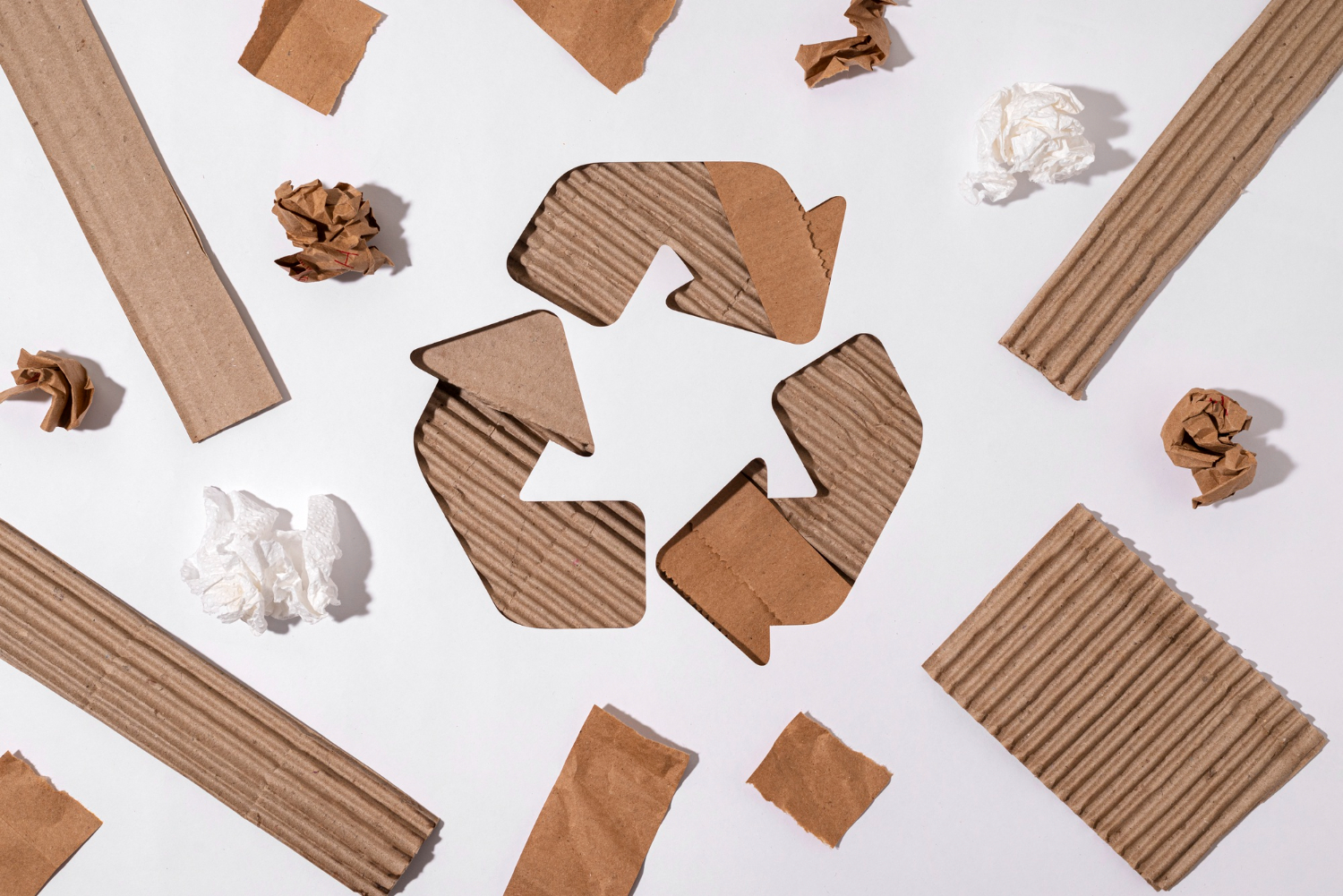 Recycelte, nachhaltige Umzugskartons